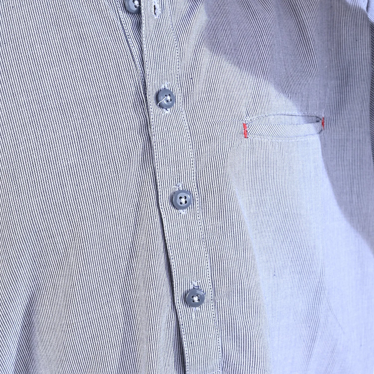 Boys Yarn Dyed Kurta Shalwar Suit -L/GREY