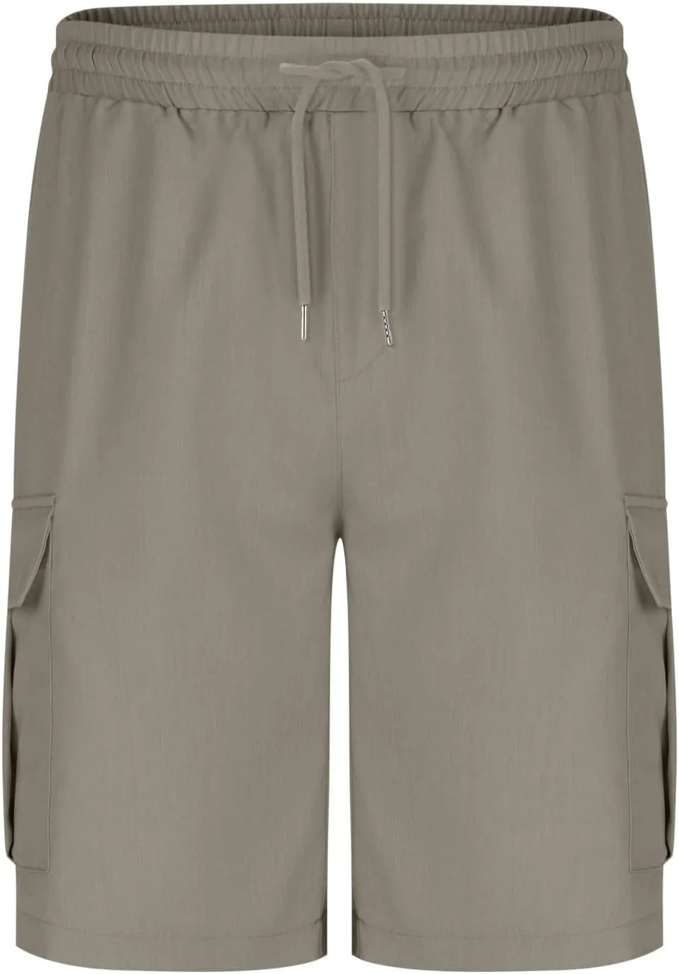 Cargo Shorts for Men Casual 2025 Summer Outdoor Workout Short Pants Trendy Elastic Waist Lightweight Work Shorts
