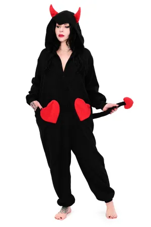 Devil Onesie - Black