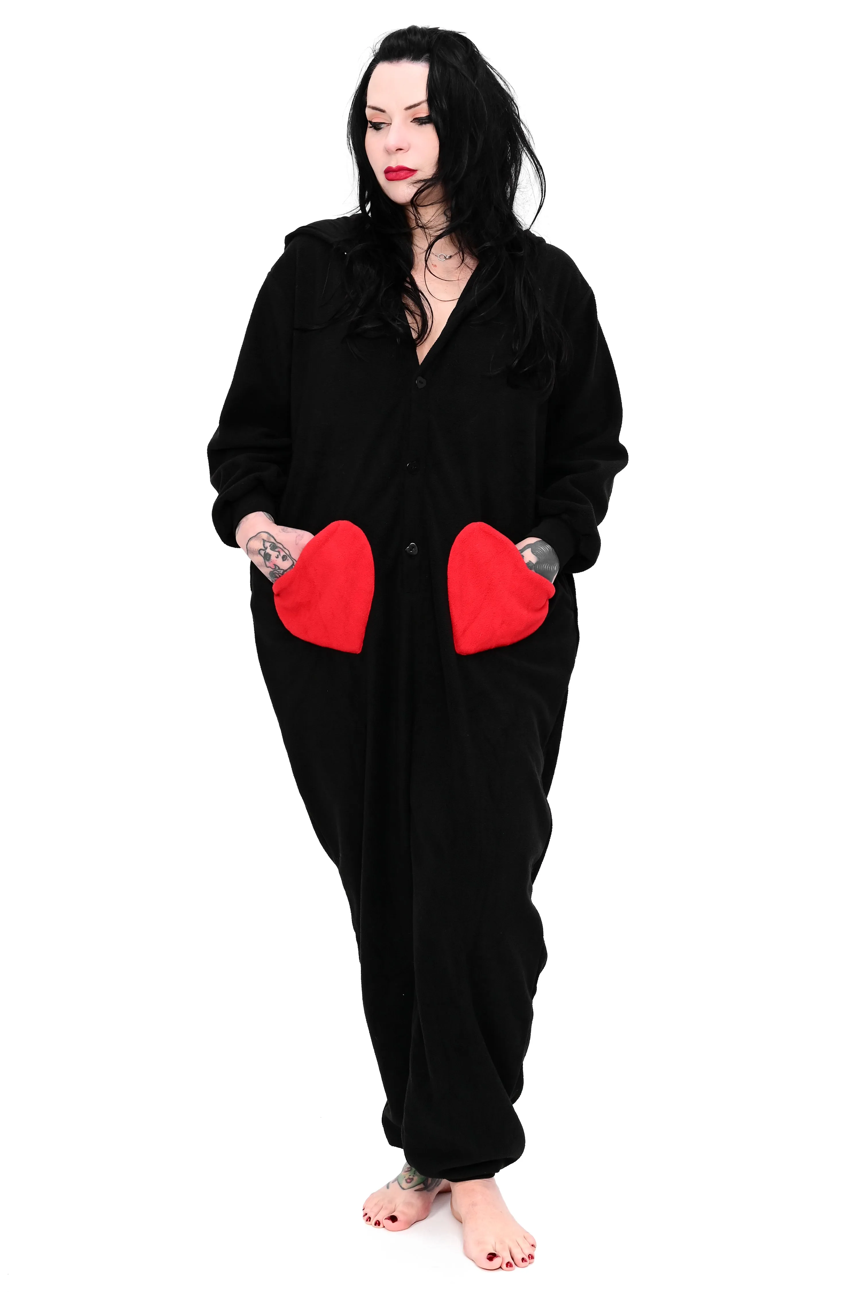 Devil Onesie - Black