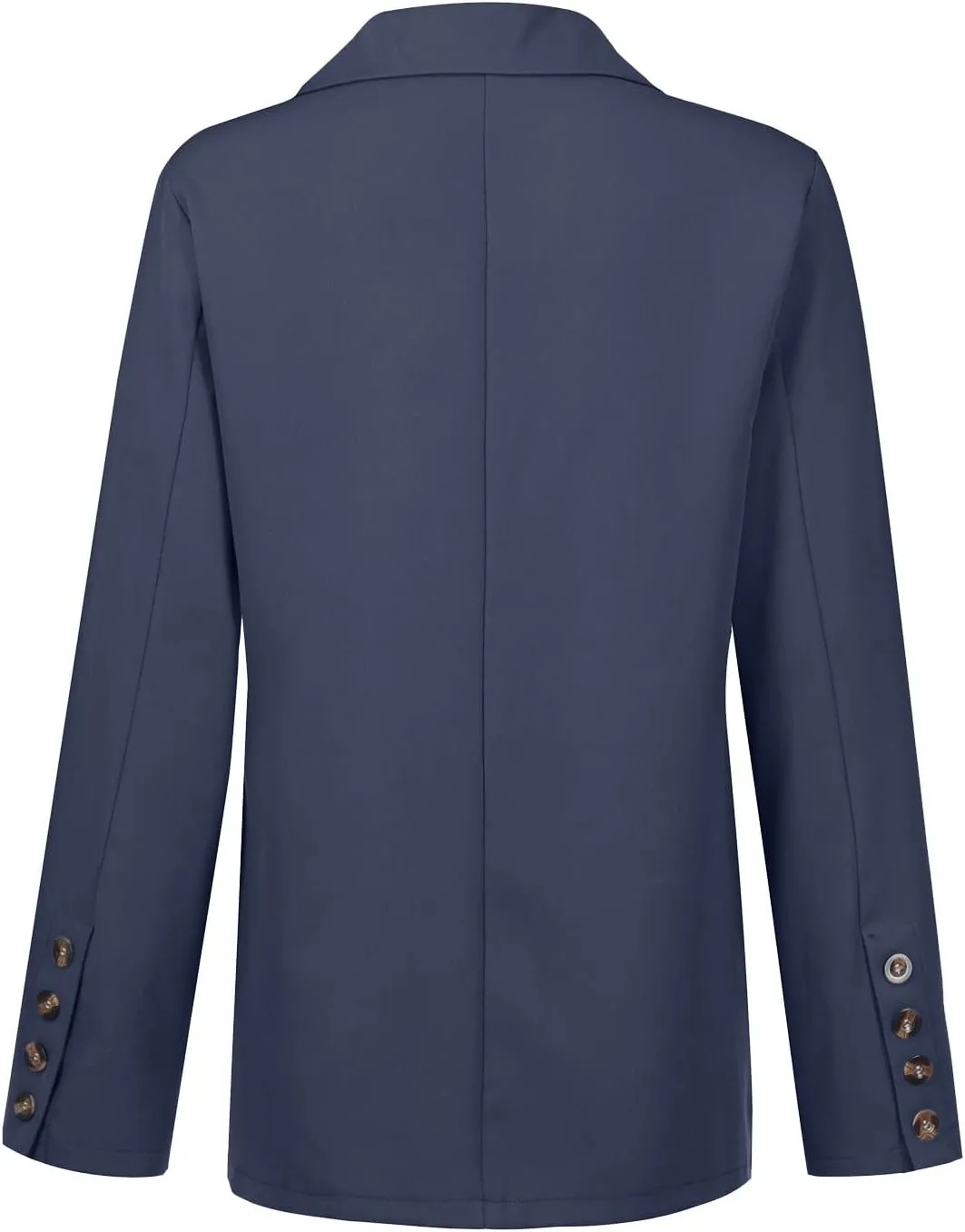 Firzero Blazers for Women Business Casual 2024 Plus Size Coats Dressy Loose Button Down Cardigan Work Suit Jacket with Pocket