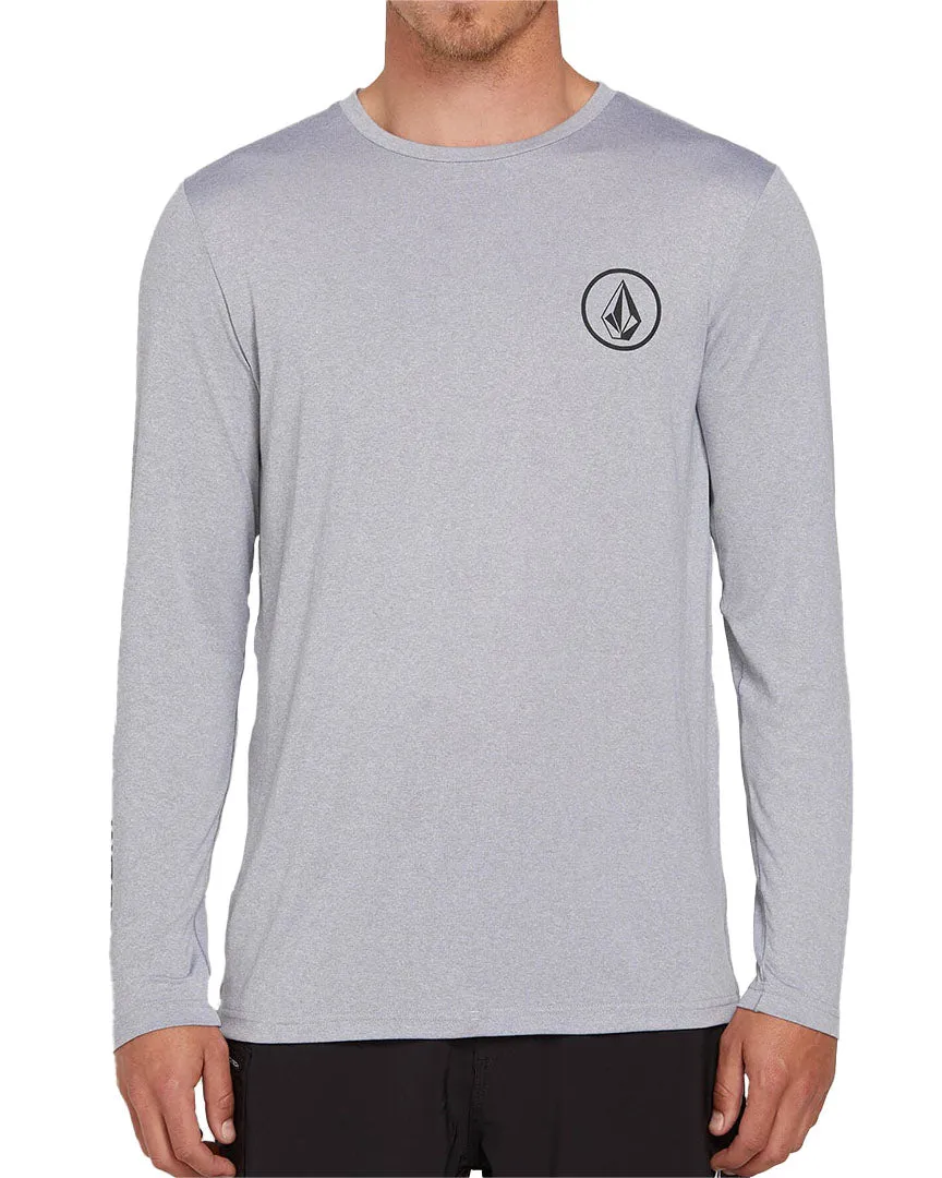 Lido Heather Upf 30 Rash Rashguard - Pewter