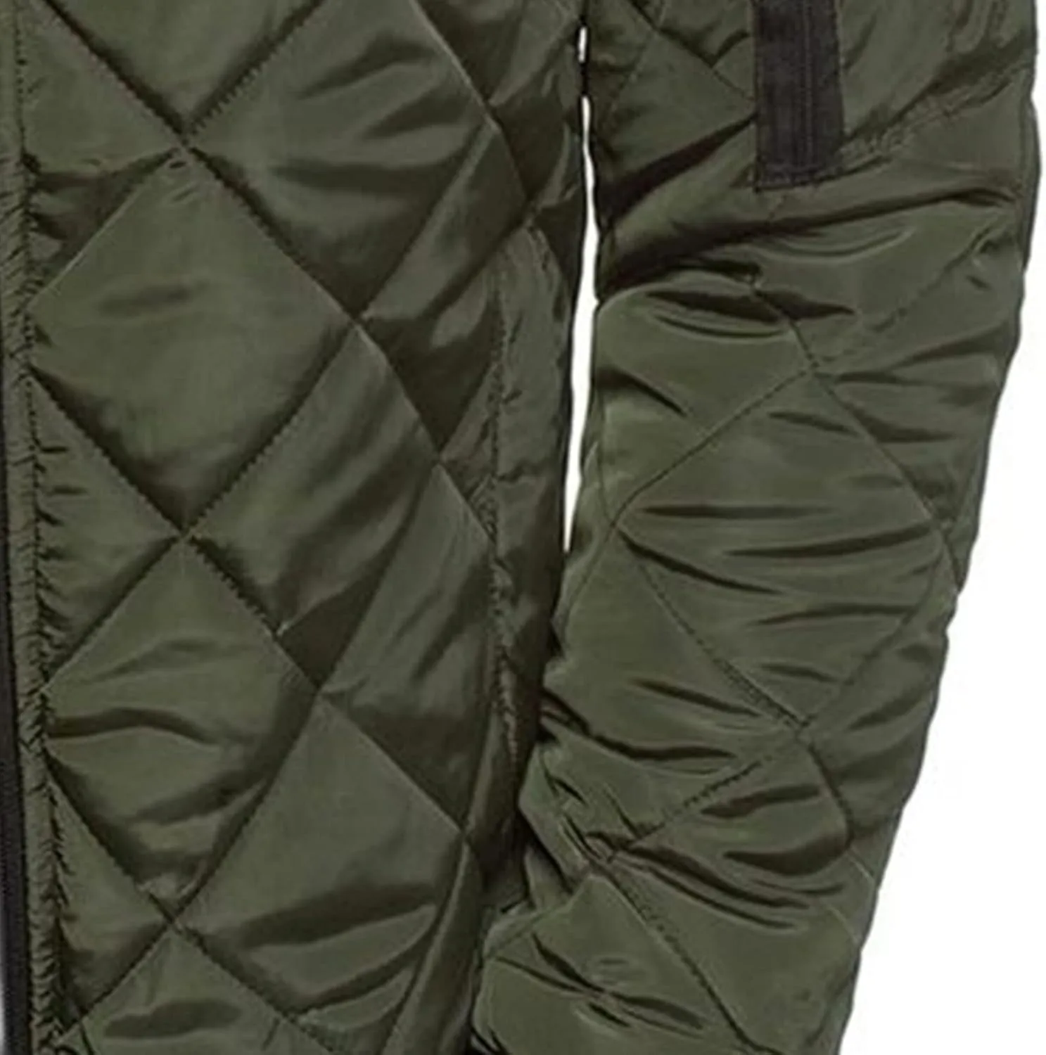 Maiyifu-GJ Men Flight Bomber Jackets Diamond Quilted Lightweight Varsity Jacket Full Zip Up Softshell Winter Warm Padded Coat