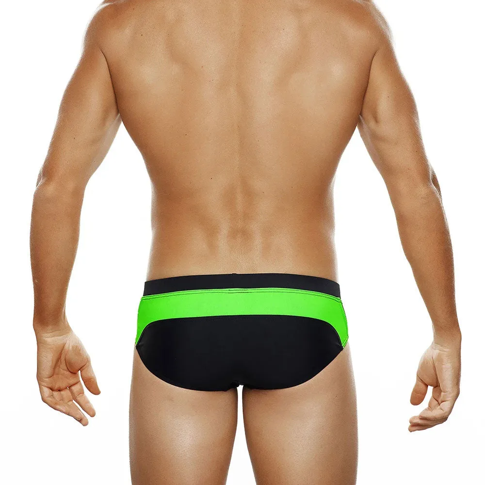 Men's Racing Stripes Water Sports Swimwear