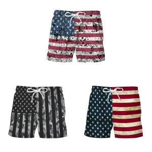 Men's Sportwear Quick Dry Board Shorts with Lining