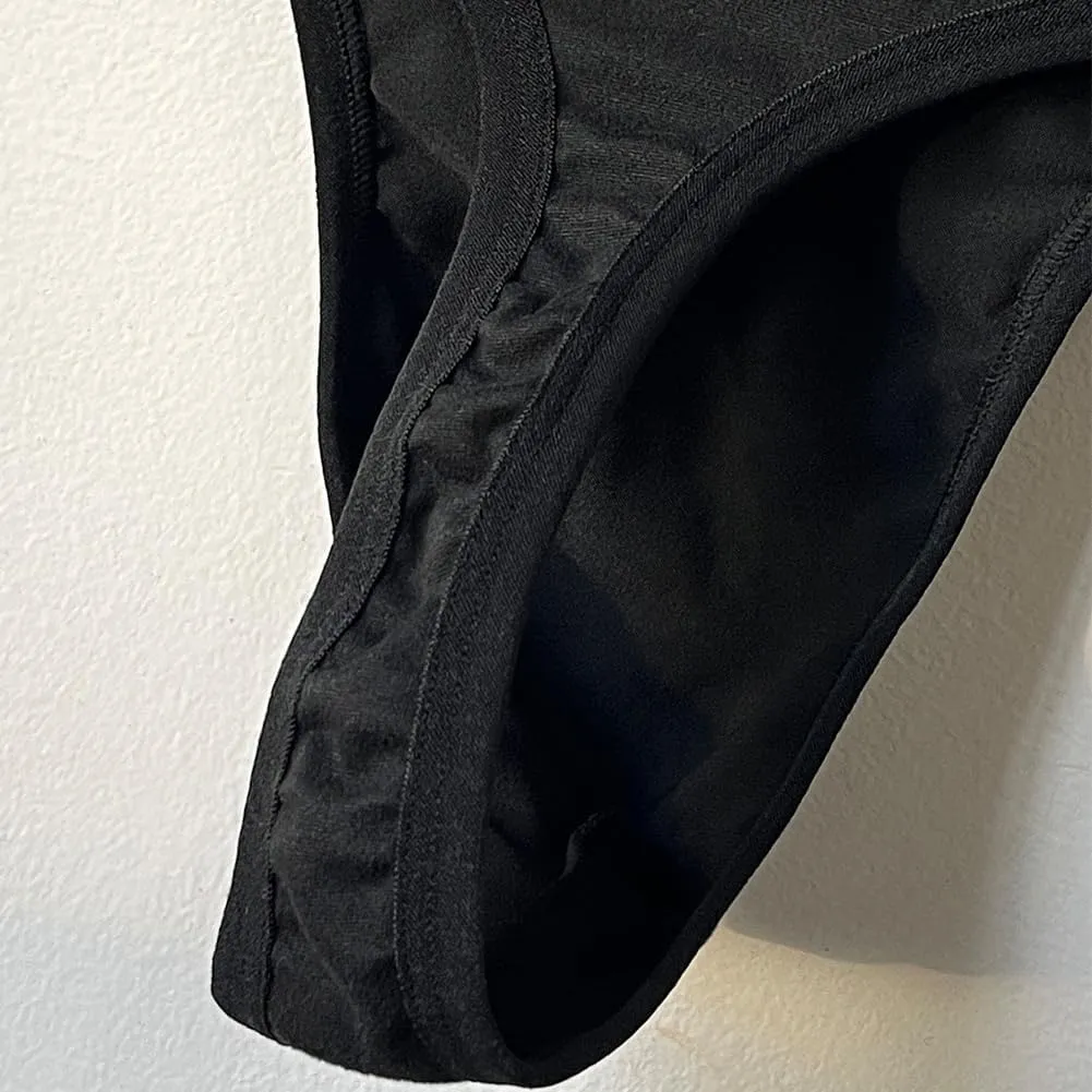 Men's Thong Underwear, Low Rise G-String Bikini Briefs, Sexy T-Back for Gym & Sport