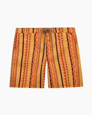 Multi Stripe - Yellow - Hercules Board Short