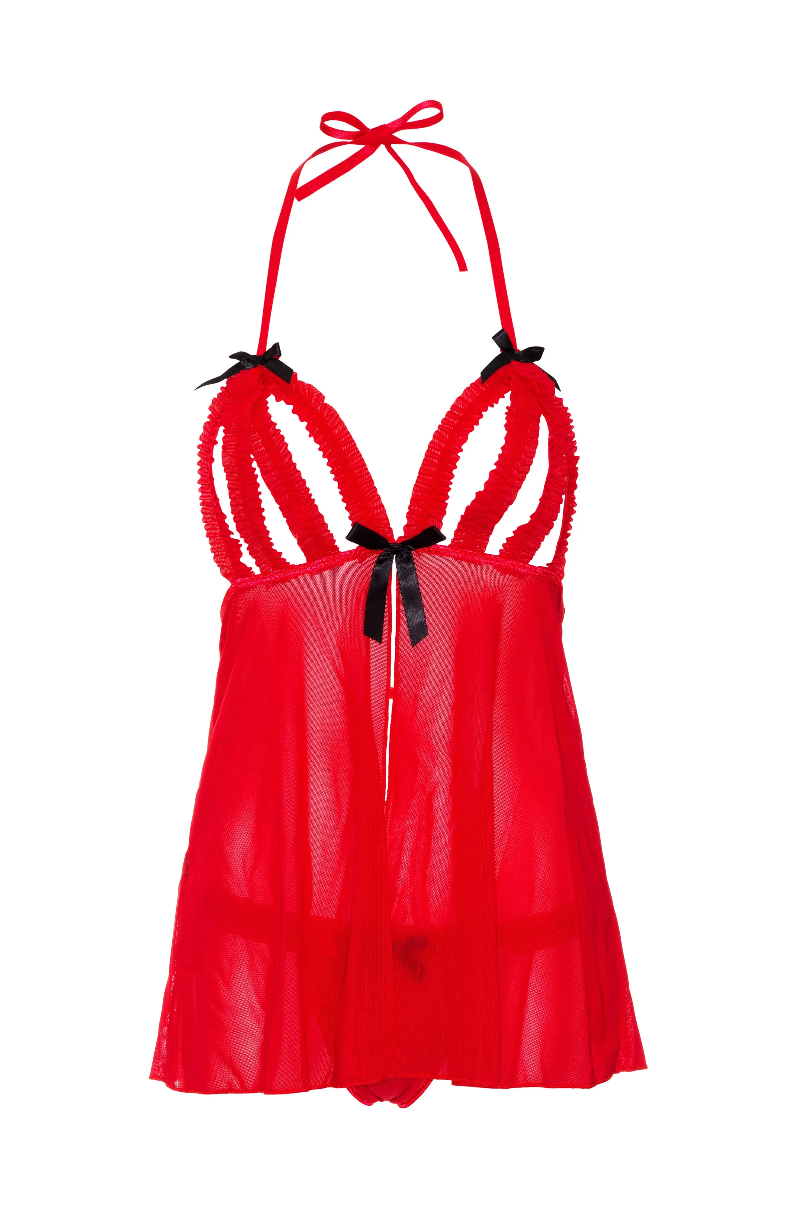 Peek-a-boo Ruffle Babydoll