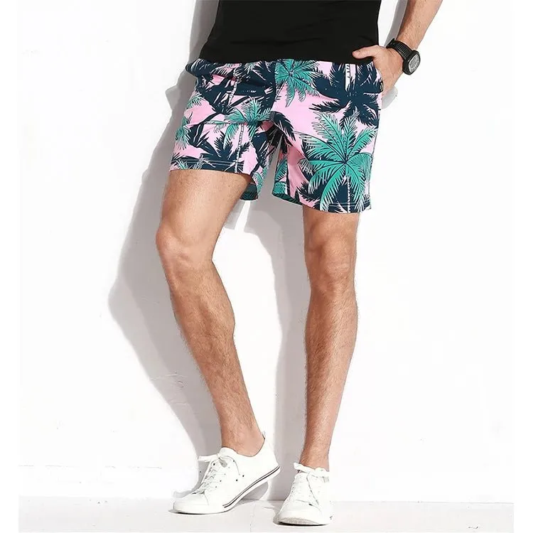 Quick Dry Swimming Trunks for Men - Xiamen Swim Printed Board Shorts