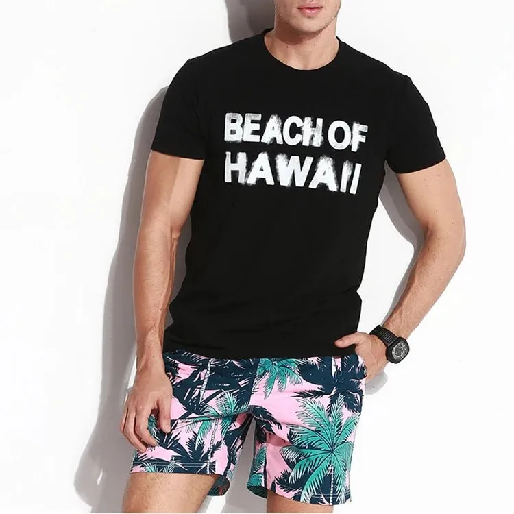 Quick Dry Swimming Trunks for Men - Xiamen Swim Printed Board Shorts