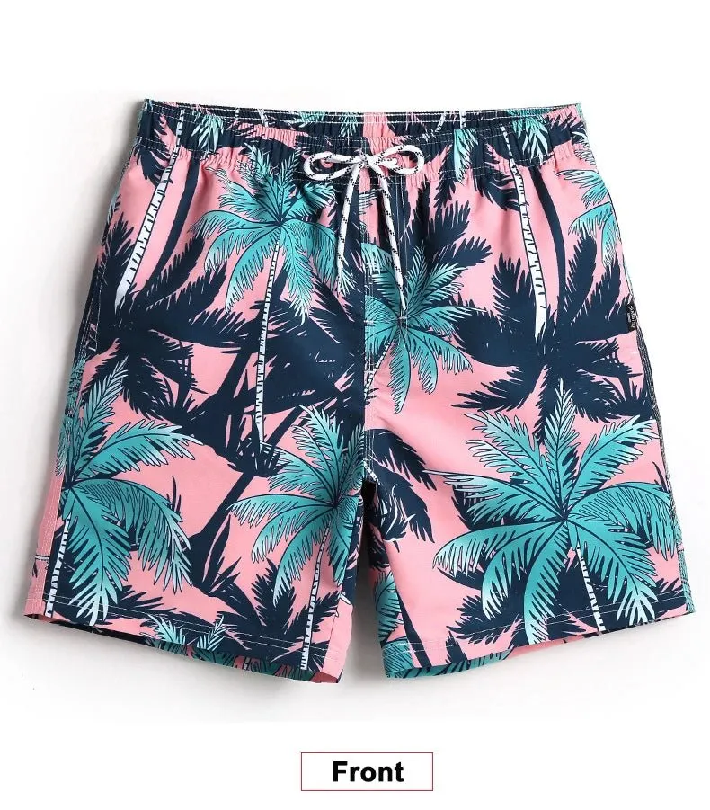 Quick Dry Swimming Trunks for Men - Xiamen Swim Printed Board Shorts