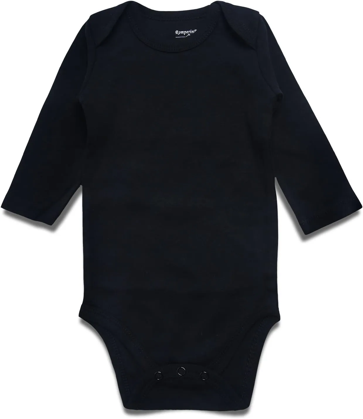 ROMPERINBOX Unisex Baby Onsies Solid Baby Bodysuit Romper Blank for 0-24 Months Boys Girls