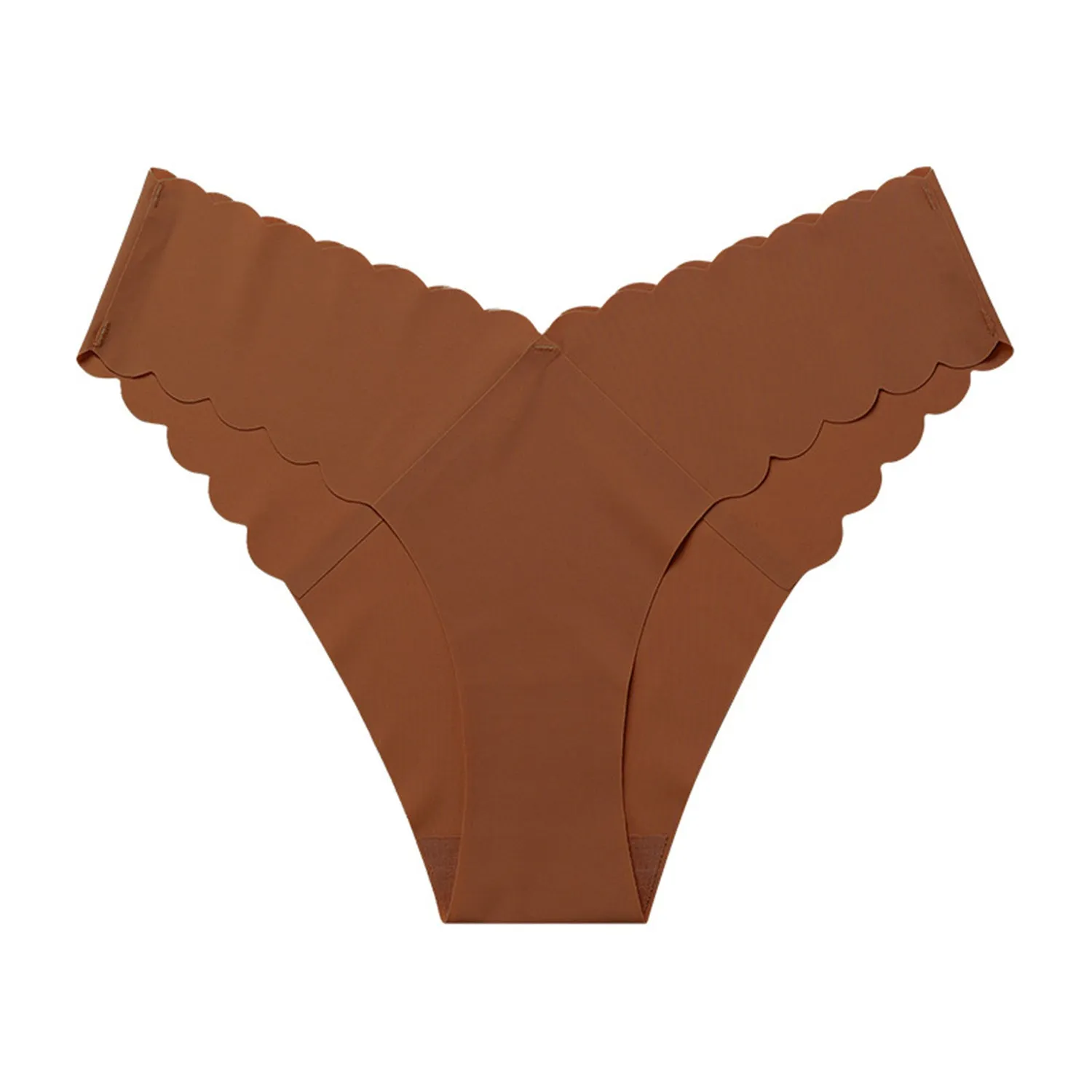 Trend4us Seamless Scalloped Invisible Panties