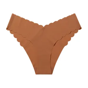 Trend4us Seamless Scalloped Invisible Panties