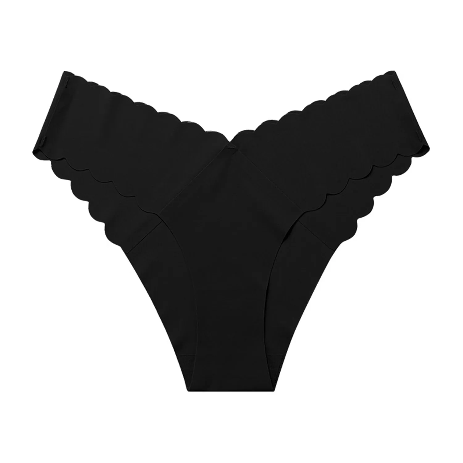 Trend4us Seamless Scalloped Invisible Panties