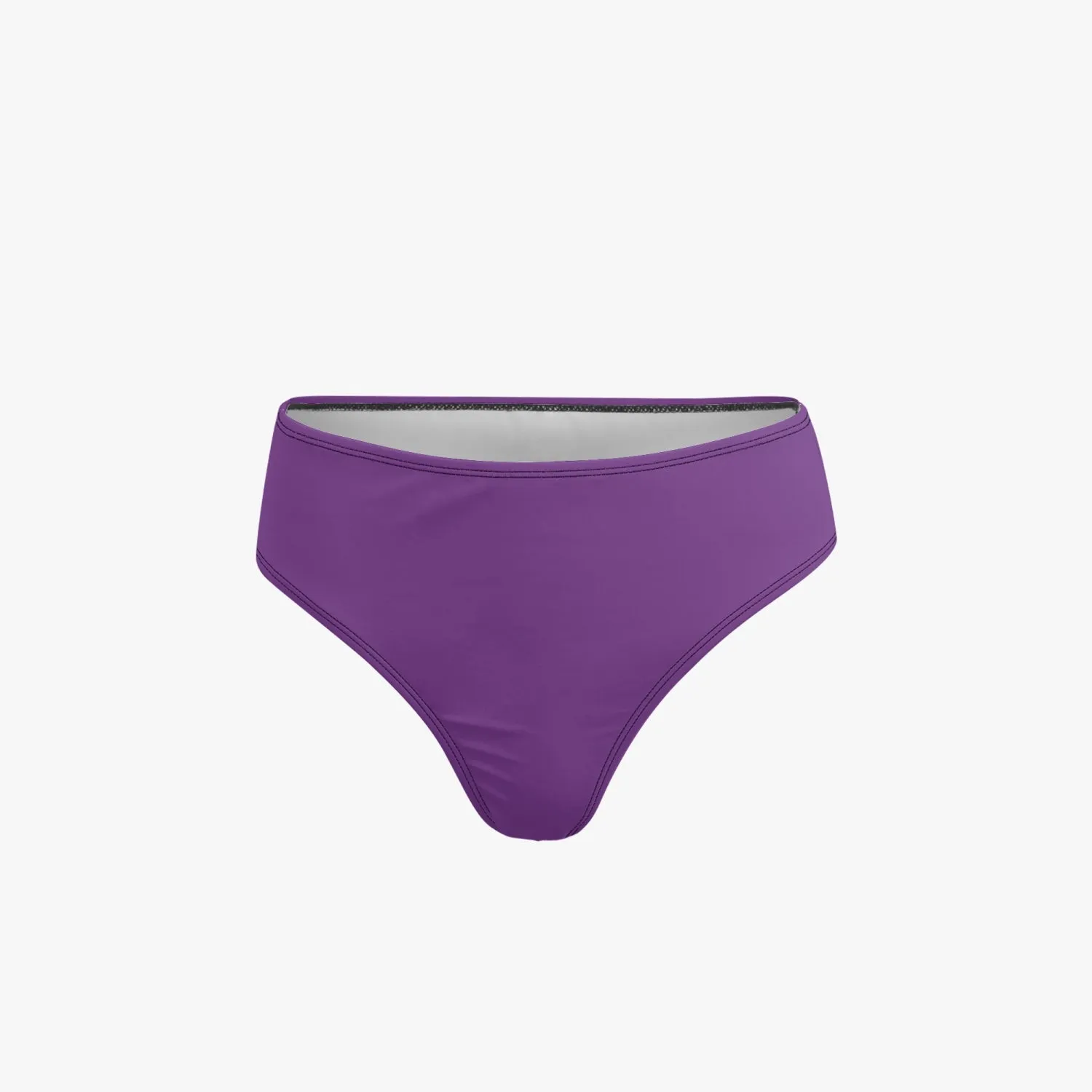 Violet blooms |  Halter Top Two-Piece Tankini Swimsuit