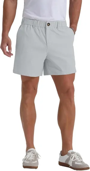 WENKOMG1 Mens Casual Shorts Quick Dry Elastic Waist Summer Golf Shorts