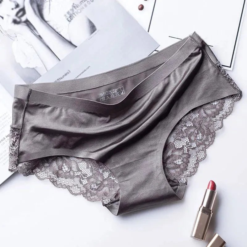 Women Lace Sexy Panties - Luxury Seamless Underwear, Low Waist Briefs