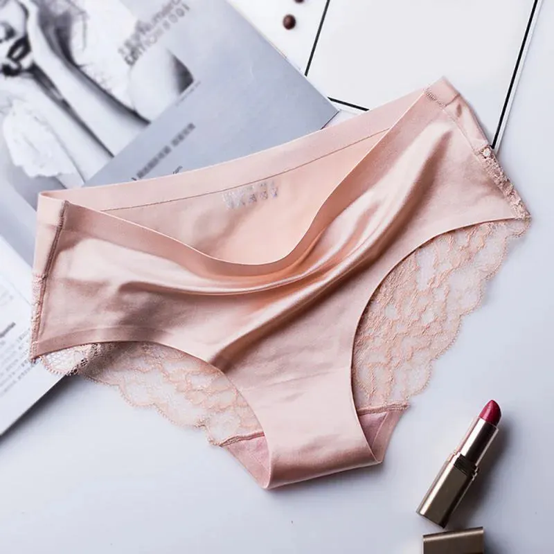 Women Lace Sexy Panties - Luxury Seamless Underwear, Low Waist Briefs