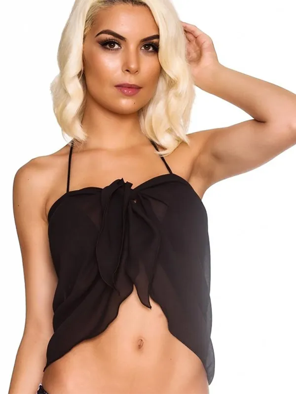 Women's Chiffon Sarong Cover-Up - A Beach Essential