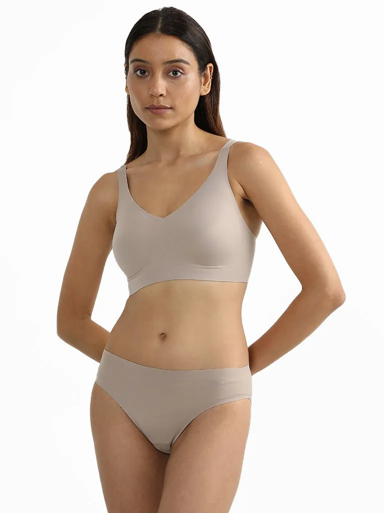 Wunderlove Light Taupe Invisible Brief